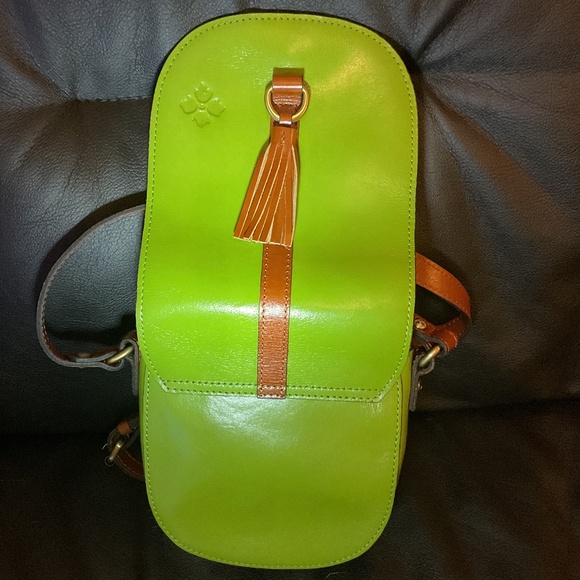 Patricia Nash Barton Leather Saddle Bag Crossbody - Picture 6 of 6